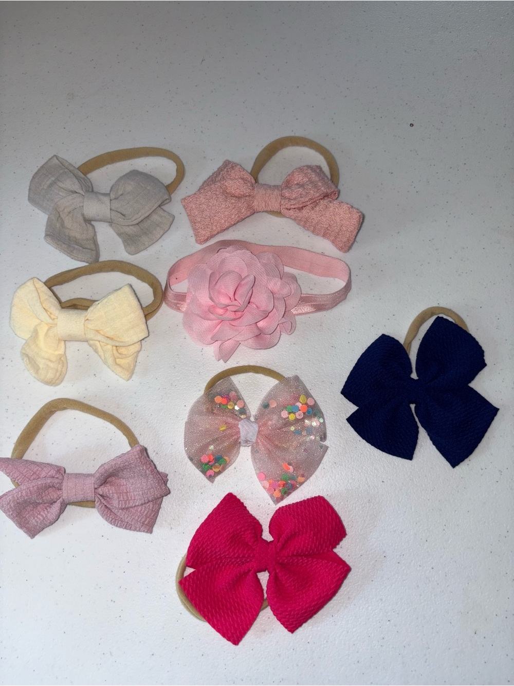 Nylon Band Headband Bow Lot